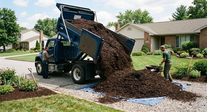 Wood Mulch Delivery Service
