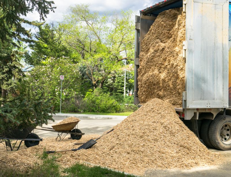 Wood Mulch Delivery detail